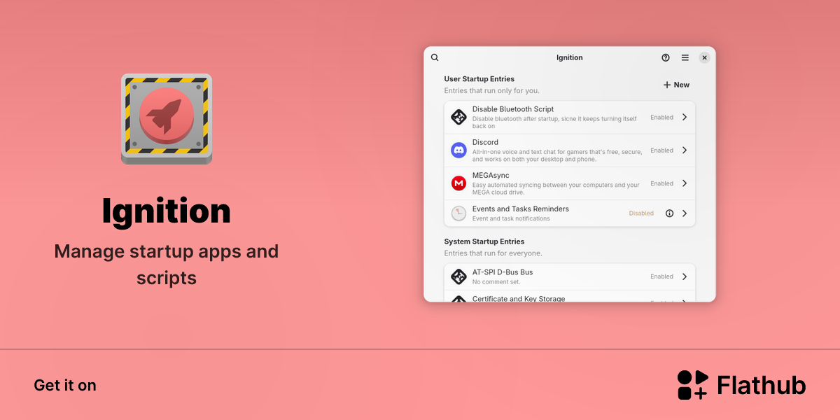Install Ignition on Linux | Flathub
