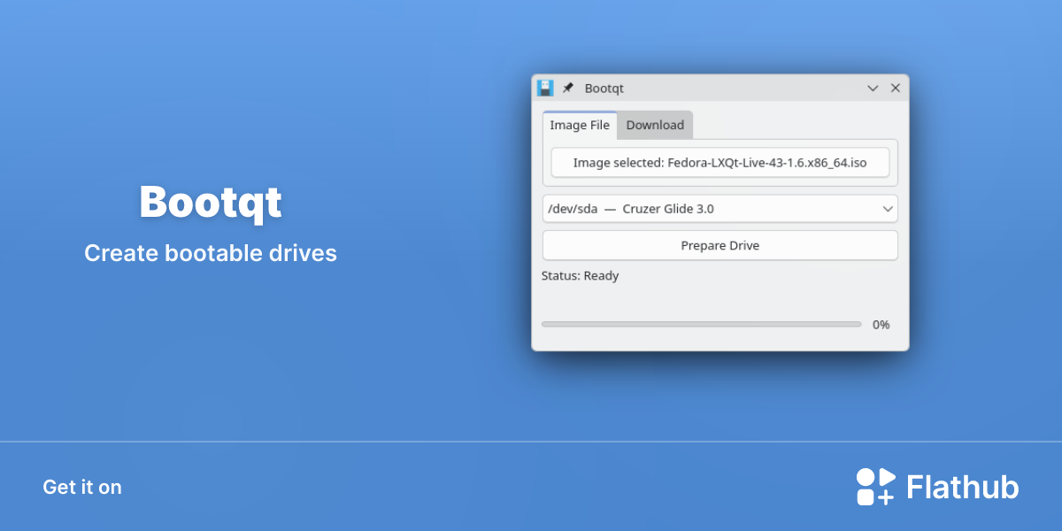 Install Bootqt on Linux | Flathub