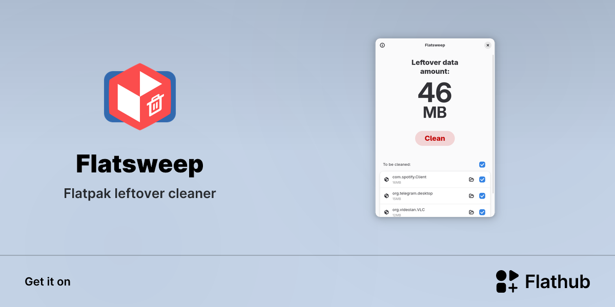 Install Flatsweep on Linux | Flathub