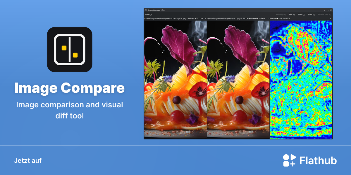 Image Compare auf Linux installieren | Flathub