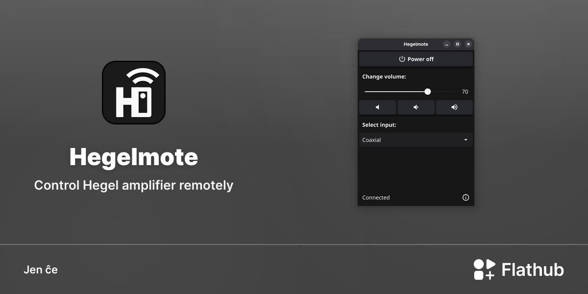 Instali Hegelmote sur Linux | Flathub