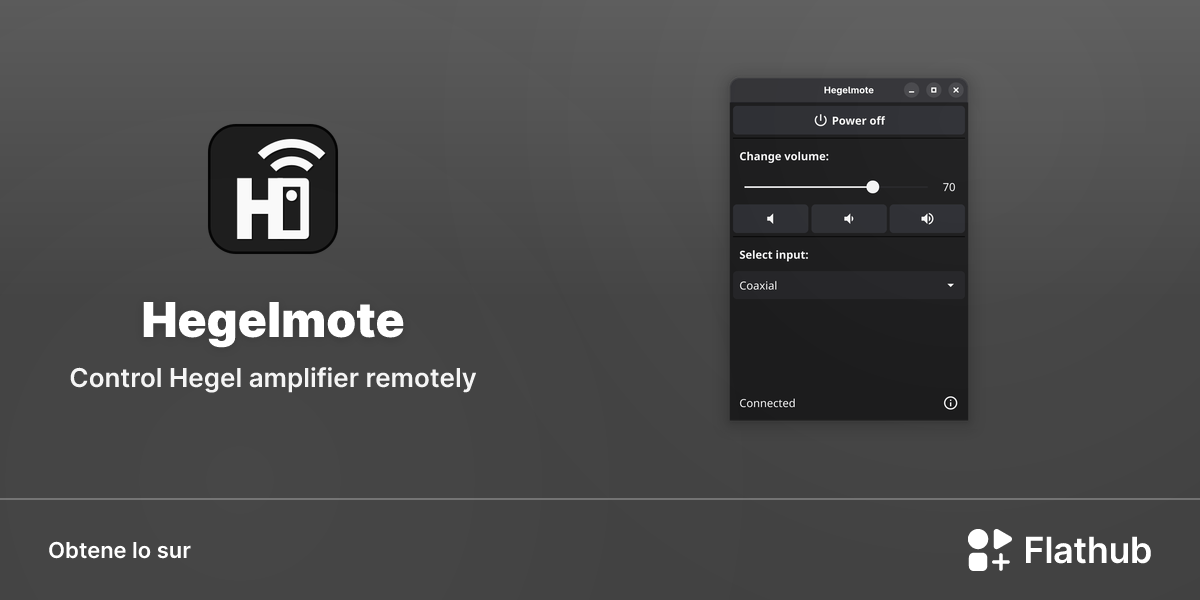 Installar Hegelmote sur Linux | Flathub