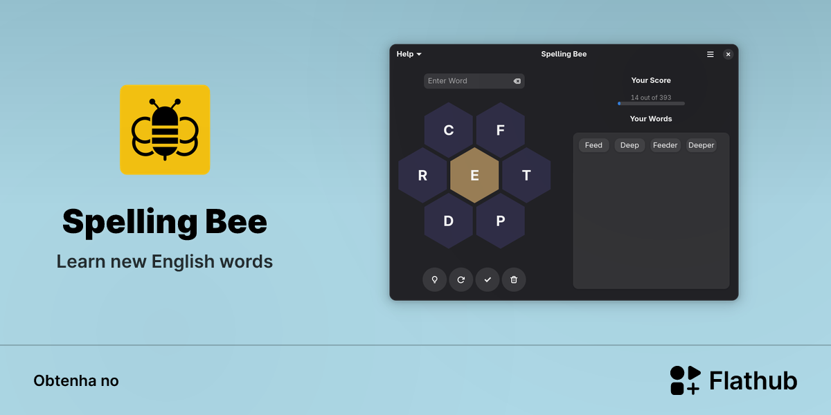Instalar Spelling Bee no Linux | Flathub