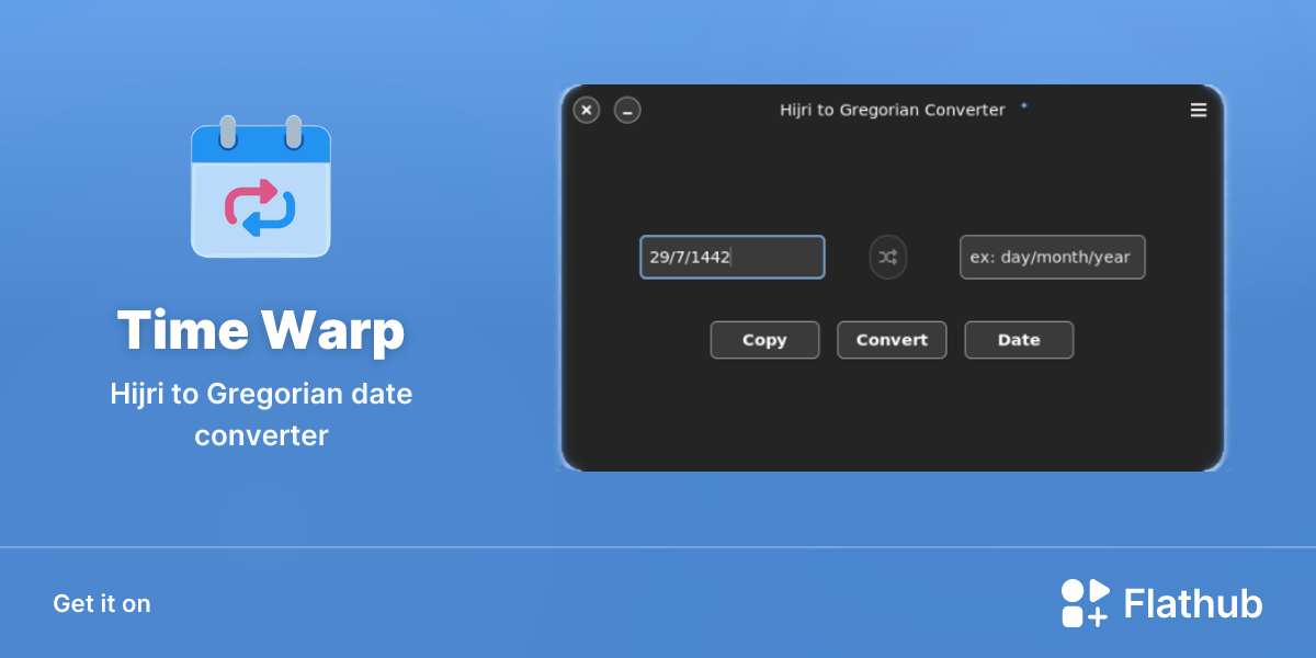Install Time Warp on Linux | Flathub