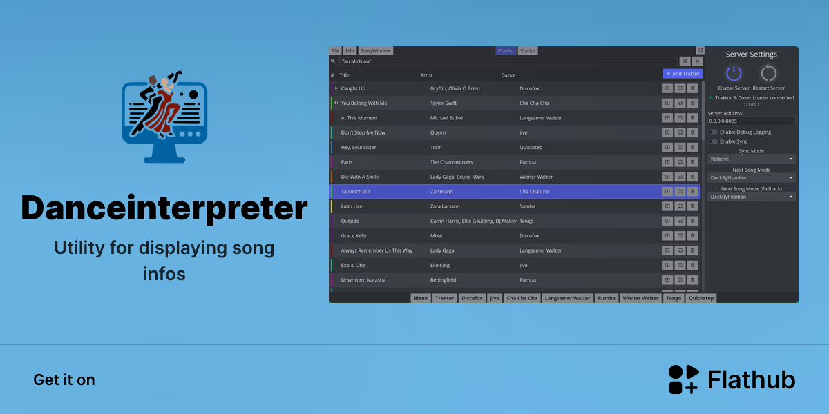 Install Danceinterpreter on Linux | Flathub