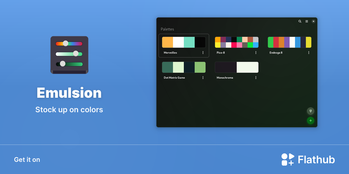 Install Emulsion on Linux | Flathub