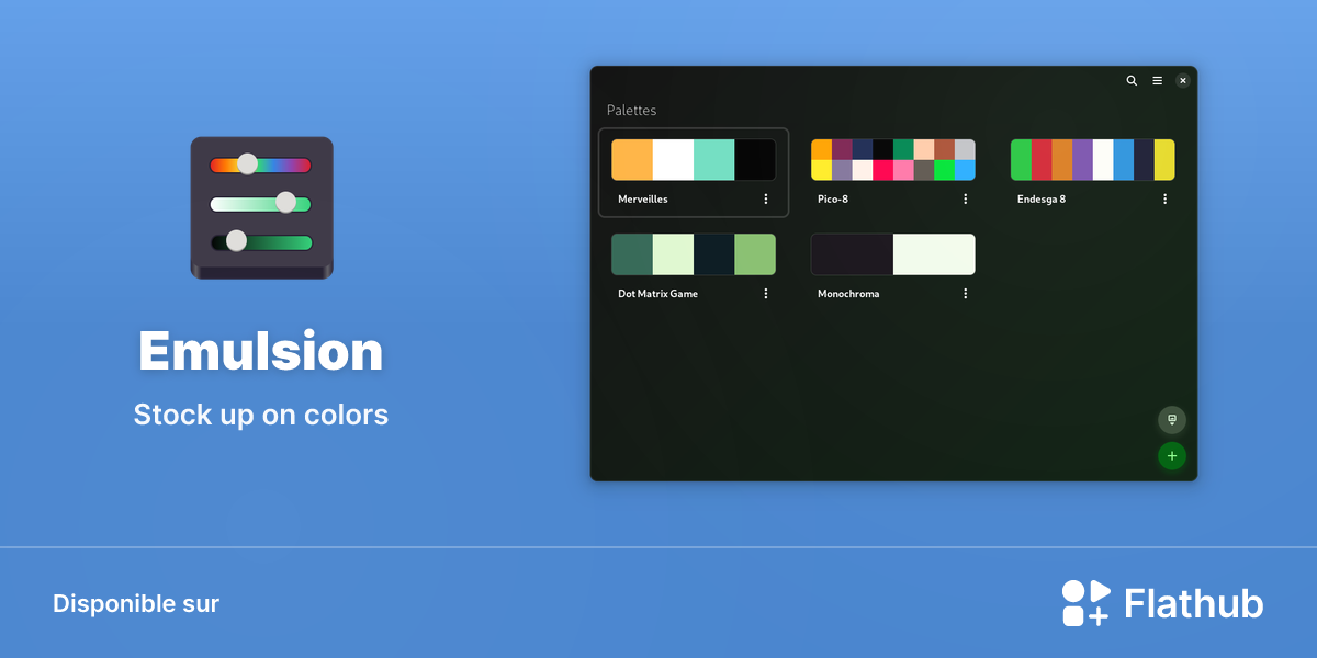 Installer Emulsion sur Linux | Flathub