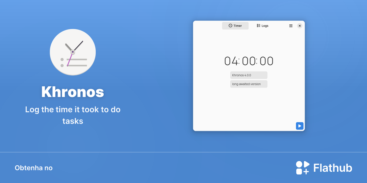 Instalar Khronos no Linux | Flathub