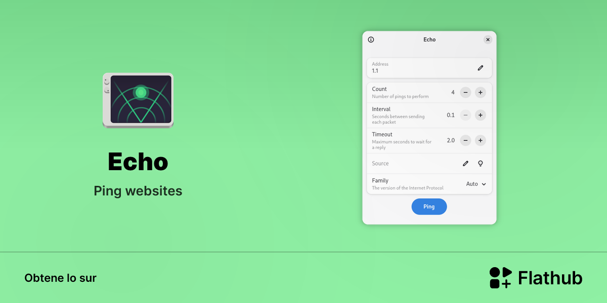 Installar Echo sur Linux | Flathub