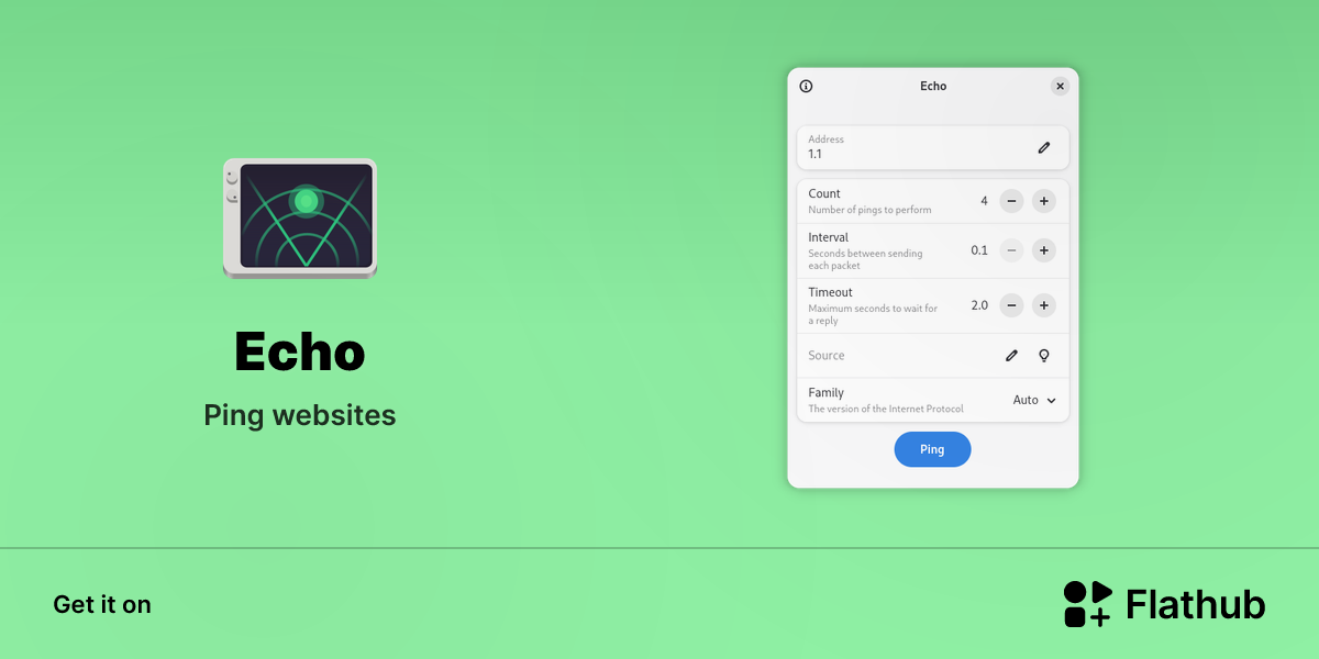 Install Echo on Linux | Flathub