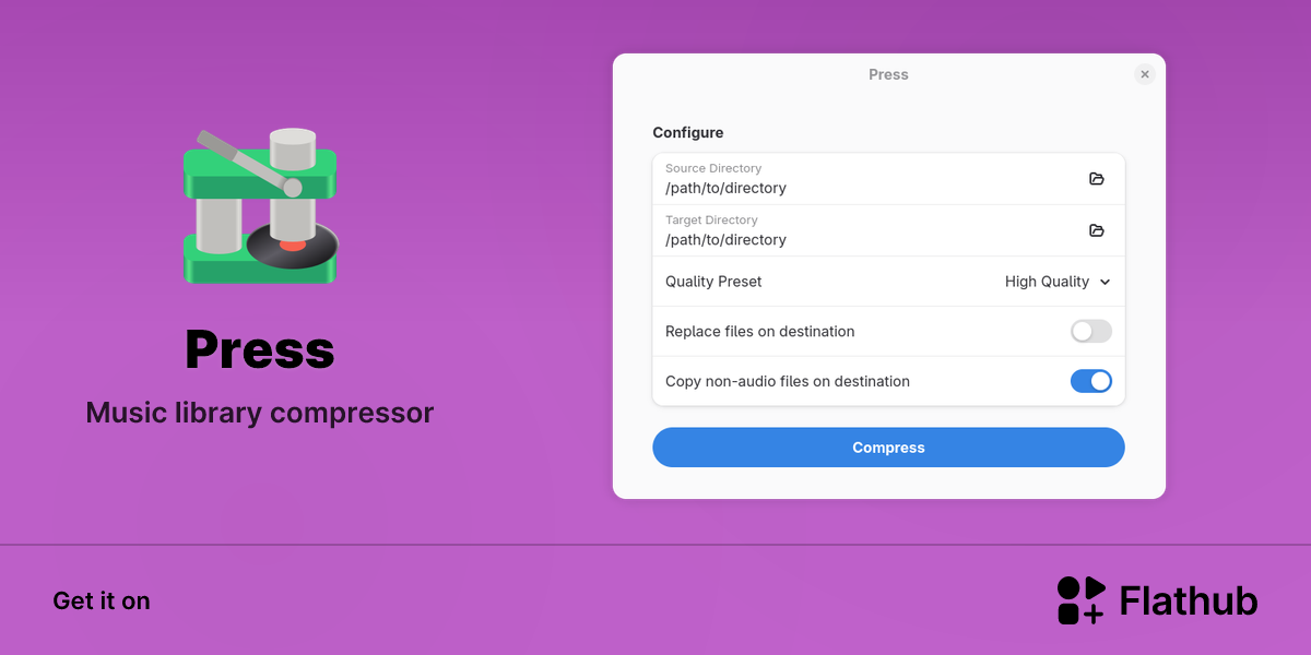 Install Press on Linux | Flathub
