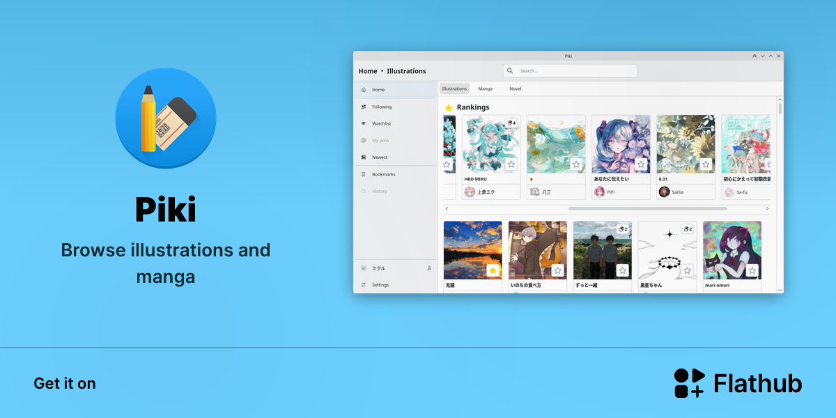 Install Piki on Linux | Flathub