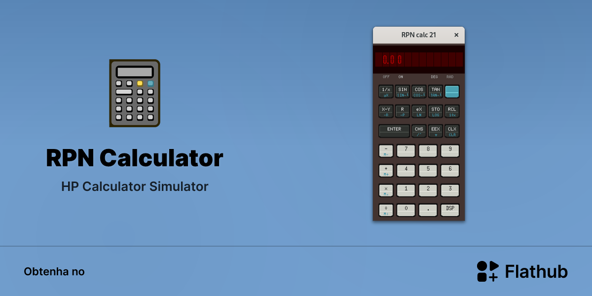 Instalar RPN Calculator no Linux | Flathub