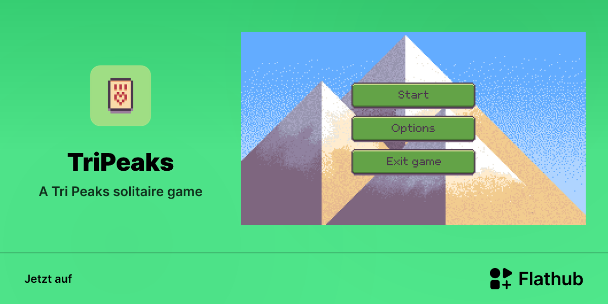 TriPeaks auf Linux installieren | Flathub