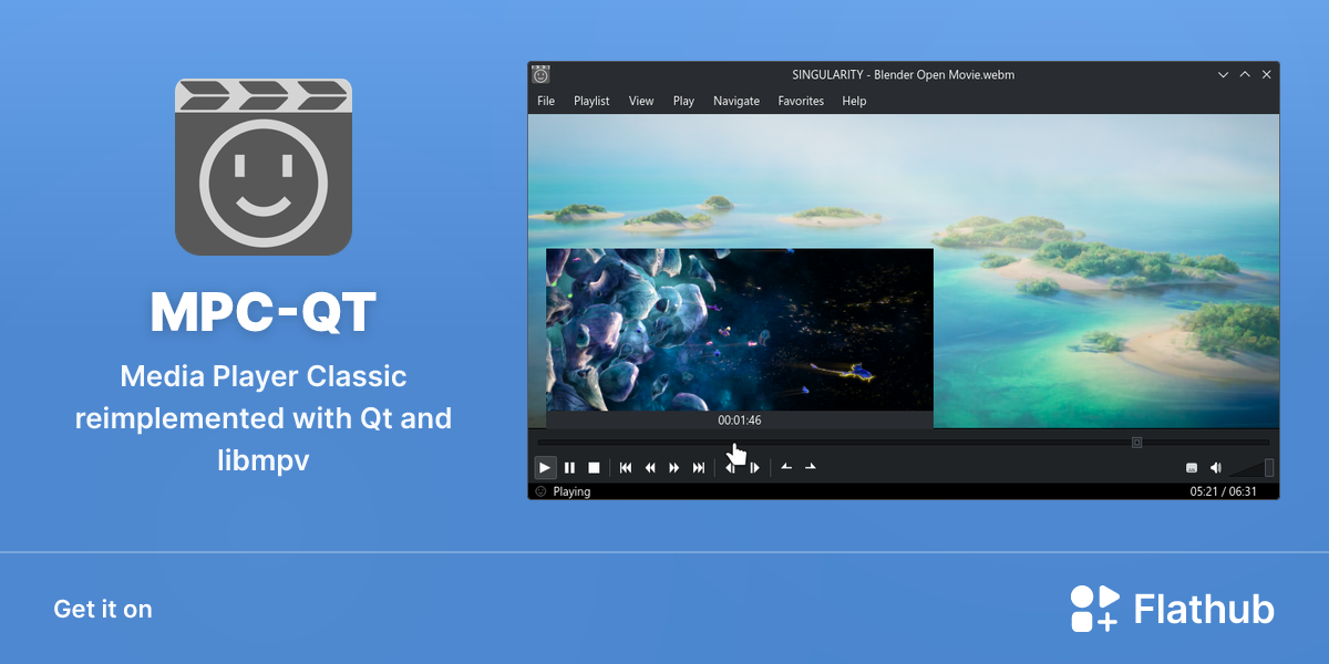 Install MPC-QT on Linux | Flathub