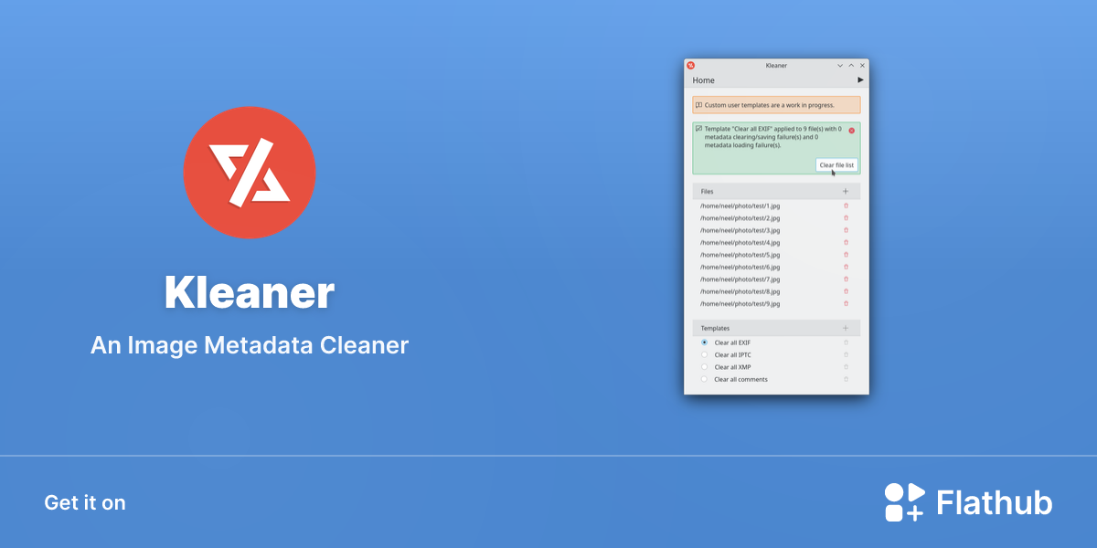 Install Kleaner on Linux | Flathub