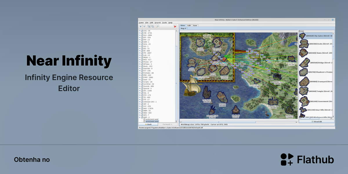 Instalar Near Infinity no Linux | Flathub