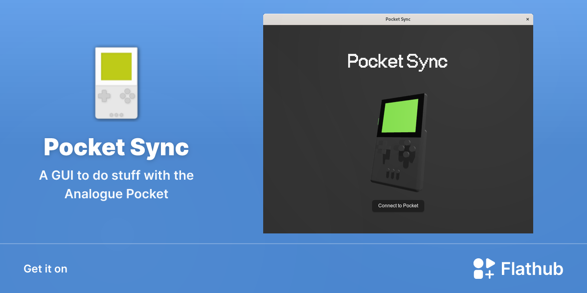Install Pocket Sync on Linux | Flathub