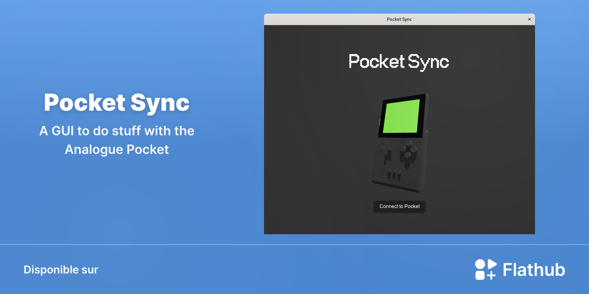 Installer Pocket Sync sur Linux | Flathub