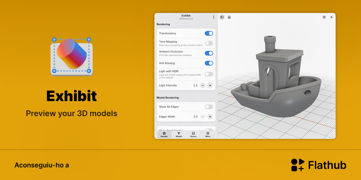 Instal·leu Exhibit a Linux | Flathub
