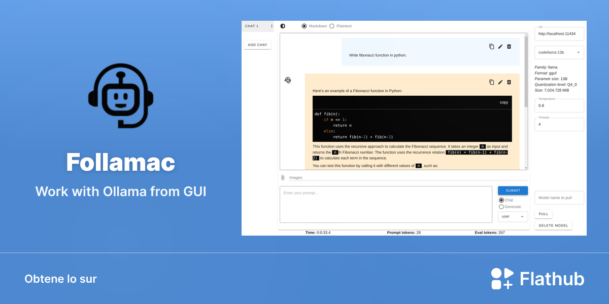 Installar Follamac sur Linux | Flathub