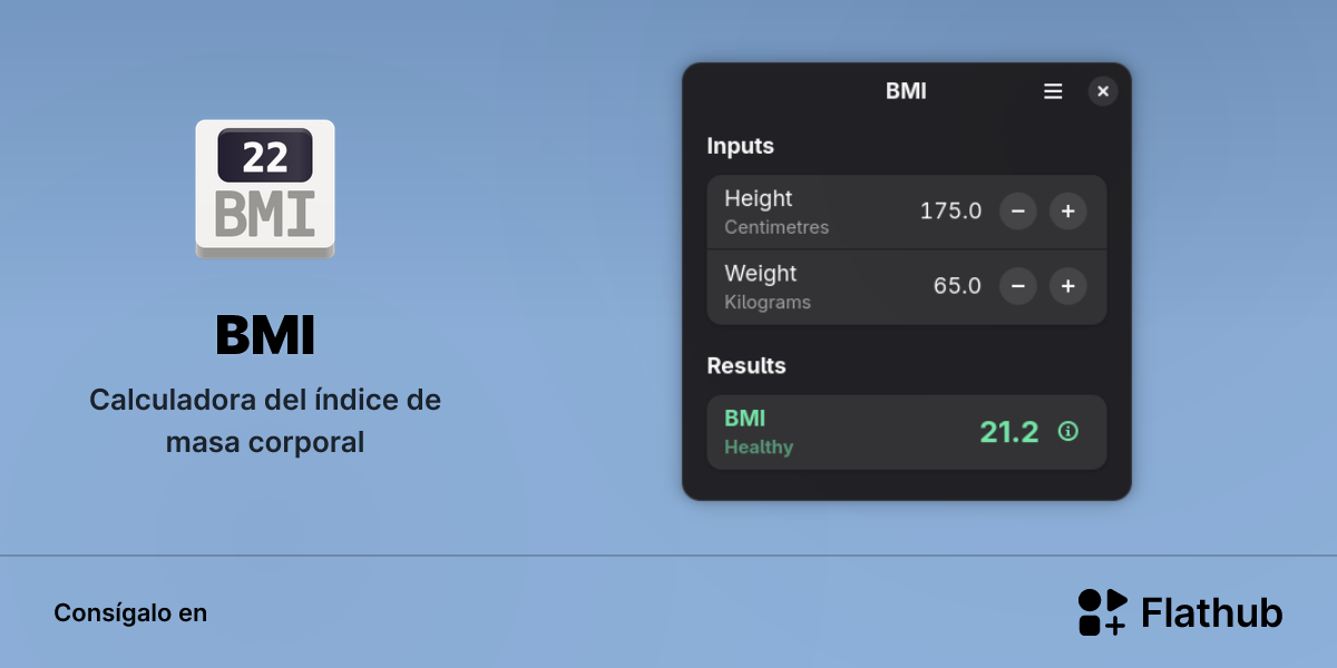 Instalar BMI en Linux | Flathub