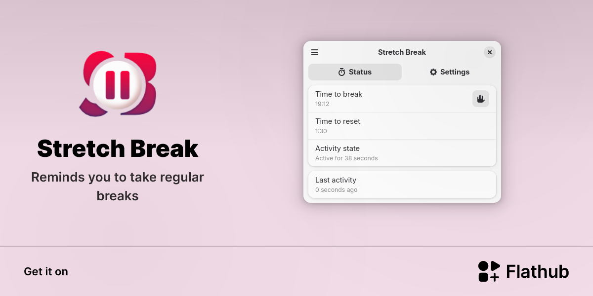 Install Stretch Break on Linux | Flathub