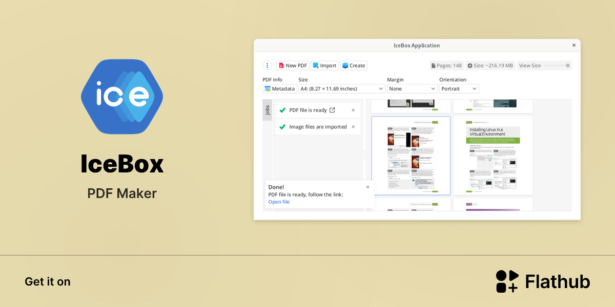 Install icebox on linux flathub