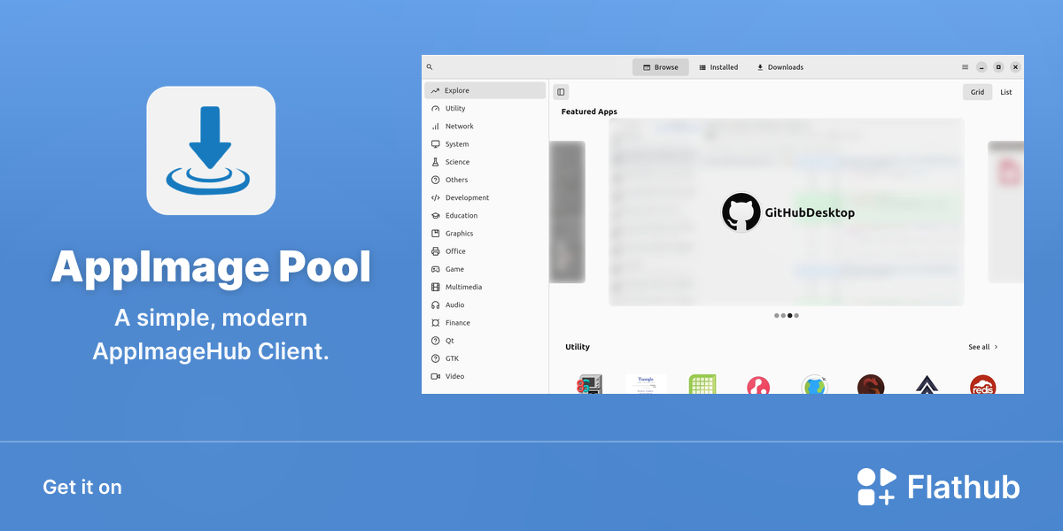 Install AppImage Pool on Linux | Flathub