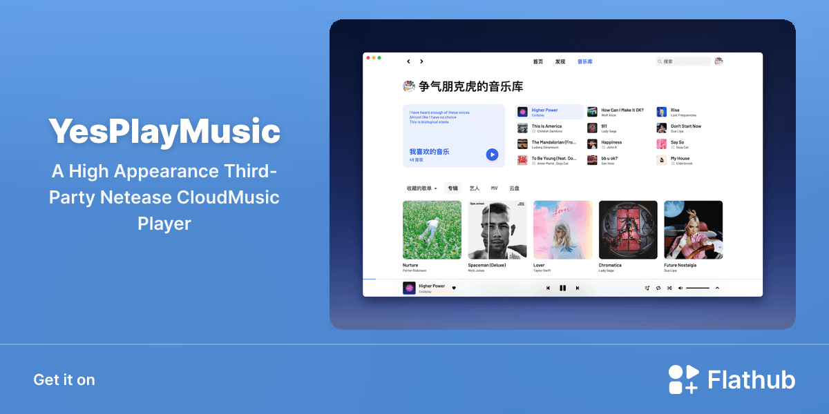 Install YesPlayMusic on Linux | Flathub