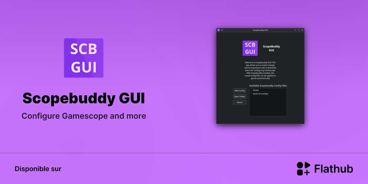 Installer Scopebuddy GUI sur Linux | Flathub