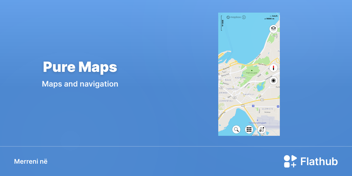 Instalojeni Pure Maps në Linux | Flathub