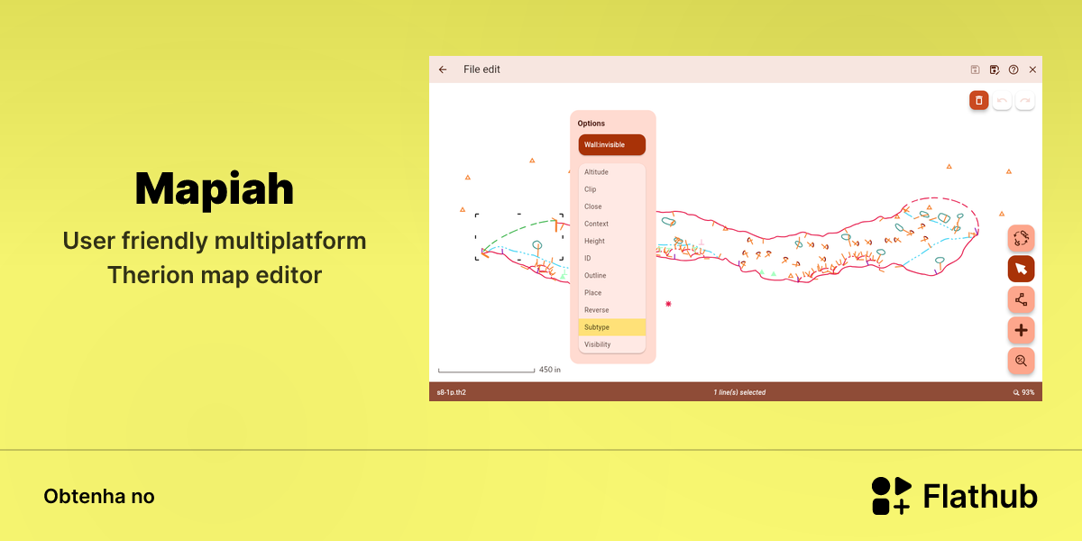 Instalar Mapiah no Linux | Flathub