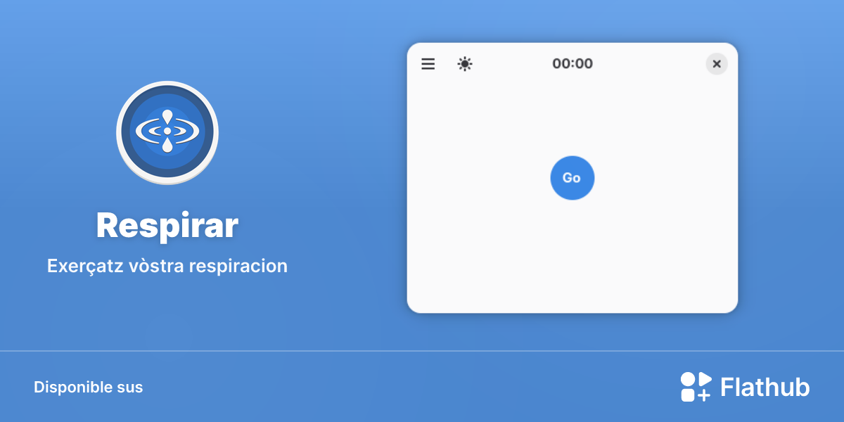 Installar Respirar sus Linux | Flathub