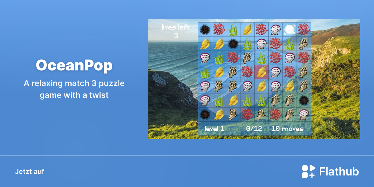 OceanPop auf Linux installieren | Flathub
