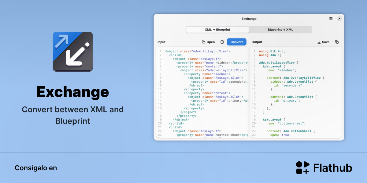 Instalar Exchange en Linux | Flathub