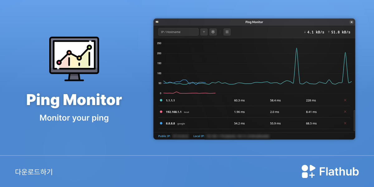 Install Ping Monitor on Linux | Flathub