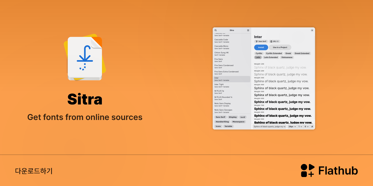 Install Sitra on Linux | Flathub