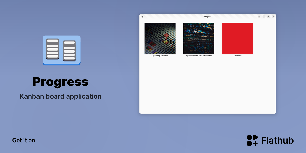 Install Progress on Linux | Flathub