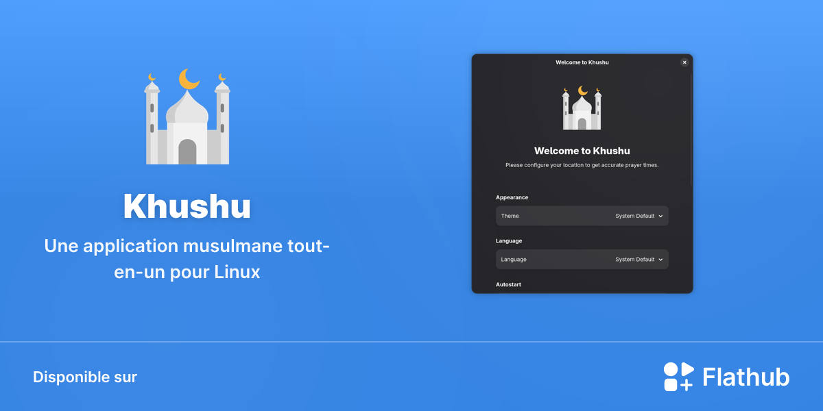 Installer Khushu sur Linux | Flathub