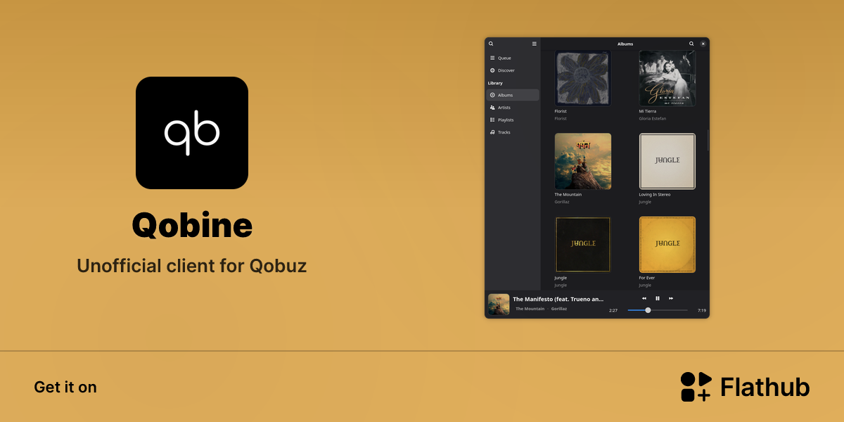 Install Qobine on Linux | Flathub