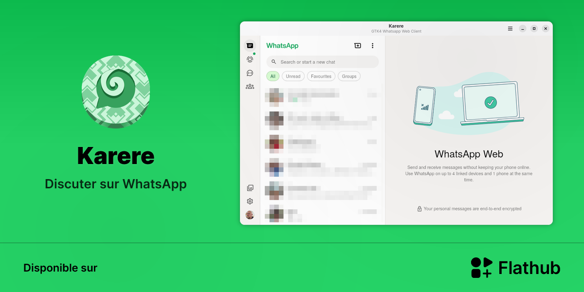 Installer Karere sur Linux | Flathub