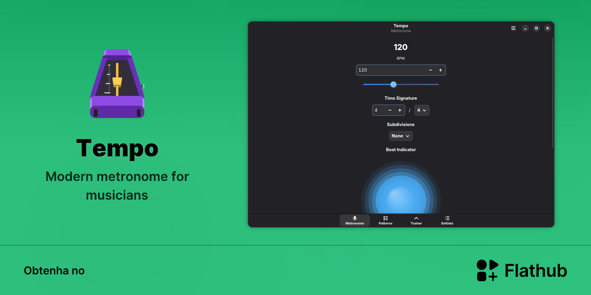 Instalar Tempo no Linux | Flathub