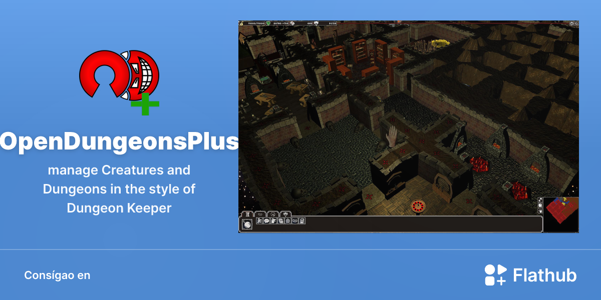 Instalar OpenDungeonsPlus en Linux | Flathub