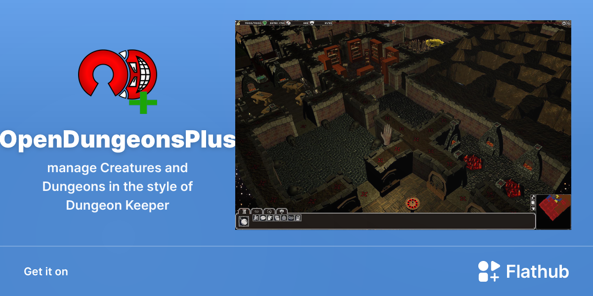 Install OpenDungeonsPlus on Linux | Flathub