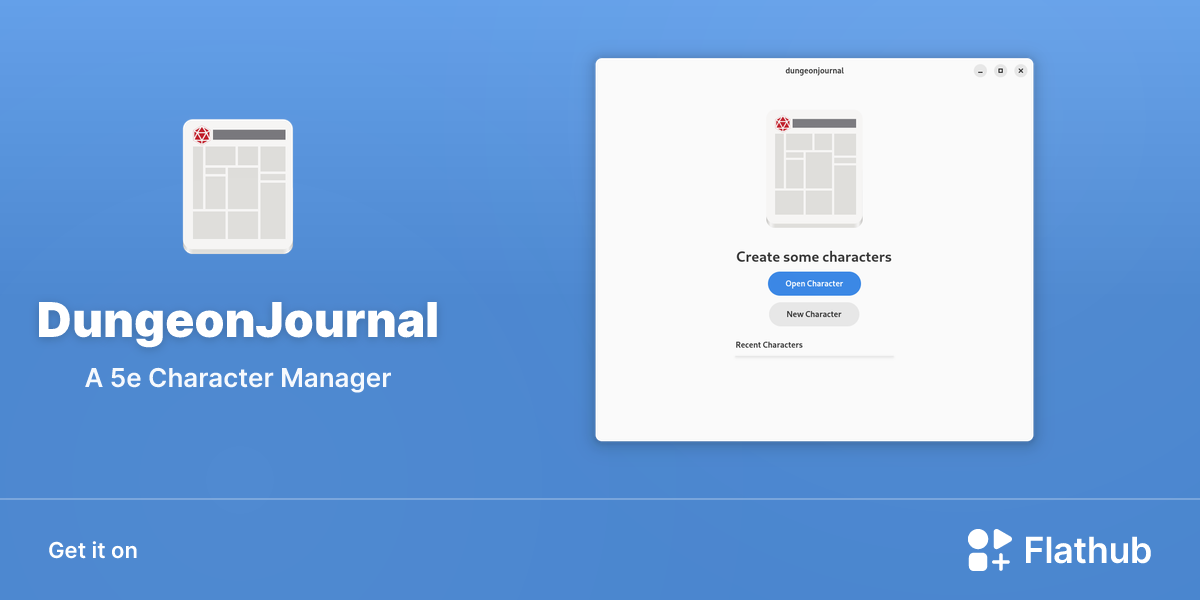 Install DungeonJournal on Linux | Flathub