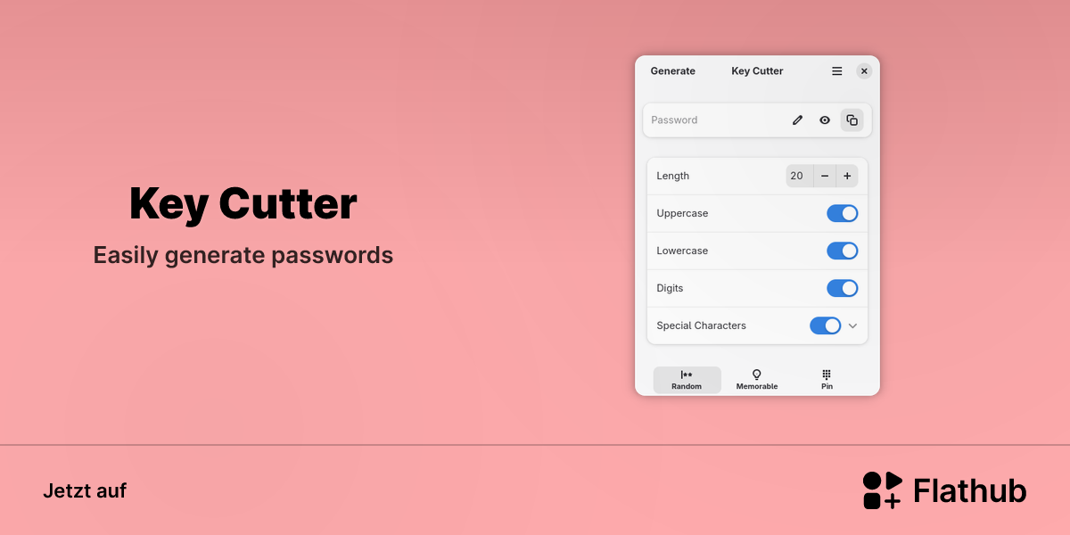 Key Cutter auf Linux installieren | Flathub