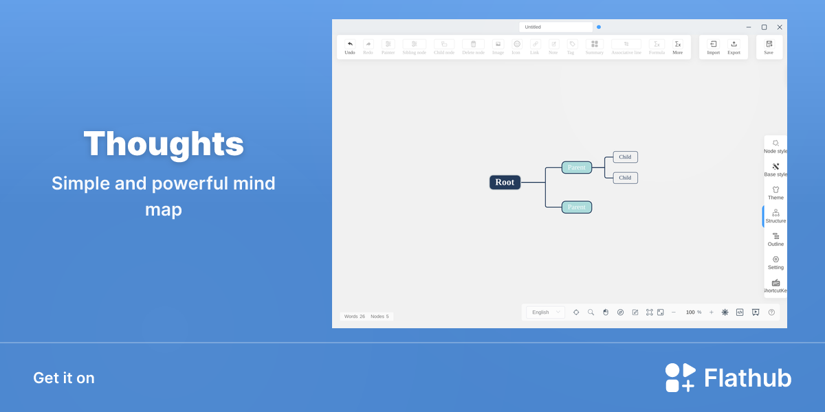 Install Thoughts on Linux | Flathub