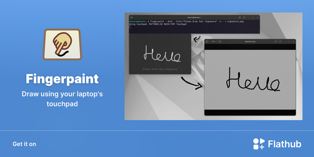 Install Fingerpaint on Linux | Flathub