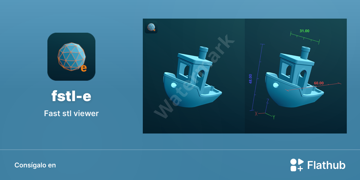 Instalar fstl-e en Linux | Flathub